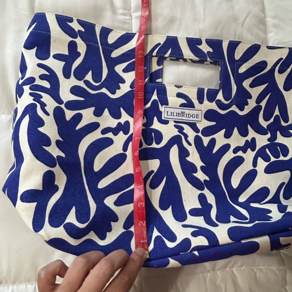 NEW The Lilibridge Bag canvas tote Beach Vacation Cafe Matisse - Picture 7 of 8